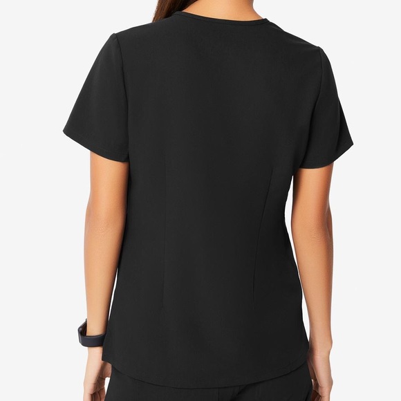 Figs Black Catarina 1 Pocket Scrub - Picture 3 of 5